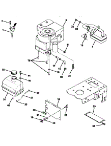 Engine parts for Craftsman Lawn & Garden Engine 917257645 from AppliancePartsPros.com