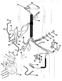 Electrical parts for Craftsman Front-Engine Lawn Tractor 917257651 from AppliancePartsPros.com