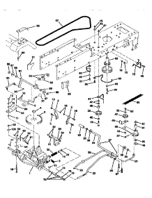 Drive parts for Craftsman Front-Engine Lawn Tractor 917257653 from AppliancePartsPros.com