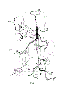 Electrical parts for Craftsman Front-Engine Lawn Tractor 917257670 from AppliancePartsPros.com