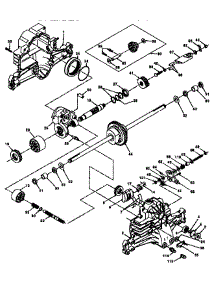 Hydro Gear Transaxle parts for Craftsman Front-Engine Lawn Tractor 917257690 from AppliancePartsPros.com
