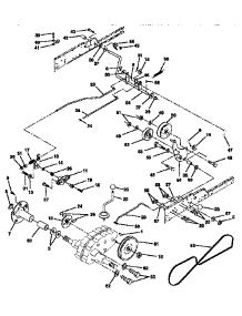 Ground Drive parts for Craftsman Front-Engine Lawn Tractor 917257710 from AppliancePartsPros.com