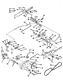 Ground Drive parts for Craftsman Front-Engine Lawn Tractor 917257711 from AppliancePartsPros.com