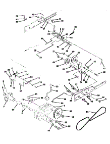 Ground Drive parts for Craftsman Front-Engine Lawn Tractor 917257720 from AppliancePartsPros.com