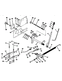 Lift Assembly parts for Craftsman Front-Engine Lawn Tractor 917257721 from AppliancePartsPros.com