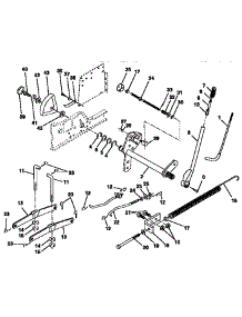 Lift Assembly parts for Craftsman Front-Engine Lawn Tractor 917257730 from AppliancePartsPros.com