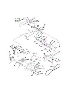 Ground Drive parts for Craftsman Front-Engine Lawn Tractor 917257740 from AppliancePartsPros.com