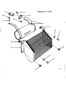 10E Lawn Tractor / Muffler parts for Craftsman Front-Engine Lawn Tractor 91725780 from AppliancePartsPros.com