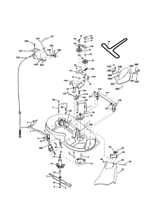 Mower parts for Companion Front-Engine Lawn Tractor 917257830 from AppliancePartsPros.com