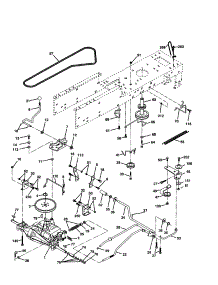 Drive parts for Companion Front-Engine Lawn Tractor 917257840 from AppliancePartsPros.com