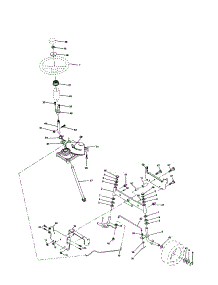 Steering Assembly parts for Companion Front-Engine Lawn Tractor 917257840 from AppliancePartsPros.com