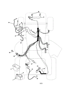 Electrical parts for Companion Front-Engine Lawn Tractor 917257850 from AppliancePartsPros.com