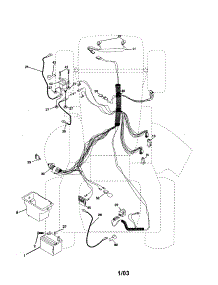 Electrical parts for Companion Front-Engine Lawn Tractor 917257860 from AppliancePartsPros.com