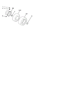 Wheels And Tires parts for Companion Front-Engine Lawn Tractor 917257870 from AppliancePartsPros.com