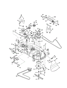 Mower Deck parts for Companion Front-Engine Lawn Tractor 917257880 from AppliancePartsPros.com