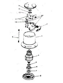 Blade Motor parts for Craftsman Front-Engine Lawn Tractor 91725790 from AppliancePartsPros.com