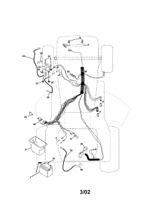 Electrical parts for Craftsman Front-Engine Lawn Tractor 917258010 from AppliancePartsPros.com