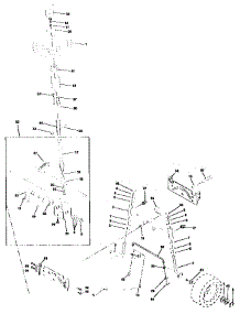Steering Assembly parts for Craftsman Front-Engine Lawn Tractor 917258020 from AppliancePartsPros.com