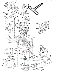 Mower Deck parts for Craftsman Front-Engine Lawn Tractor 917258030 from AppliancePartsPros.com