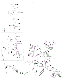 Steering Assembly parts for Craftsman Front-Engine Lawn Tractor 917258050 from AppliancePartsPros.com