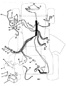 Electrical parts for Craftsman Front-Engine Lawn Tractor 917258051 from AppliancePartsPros.com