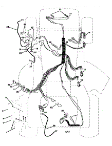 Electrical parts for Craftsman Front-Engine Lawn Tractor 917258070 from AppliancePartsPros.com