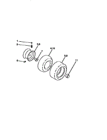 Wheels And Tires parts for Craftsman Front-Engine Lawn Tractor 917258070 from AppliancePartsPros.com