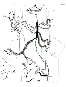 Electrical parts for Craftsman Front-Engine Lawn Tractor 917258072 from AppliancePartsPros.com