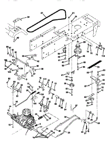 Drive parts for Craftsman Front-Engine Lawn Tractor 917258080 from AppliancePartsPros.com