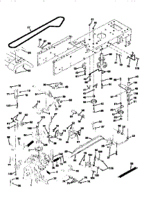 Drive parts for Craftsman Front-Engine Lawn Tractor 917258082 from AppliancePartsPros.com