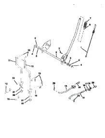 Lift parts for Craftsman Front-Engine Lawn Tractor 917258082 from AppliancePartsPros.com
