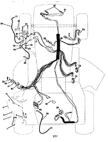 Electrical parts for Craftsman Front-Engine Lawn Tractor 917258101 from AppliancePartsPros.com
