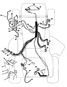 Electrical parts for Craftsman Front-Engine Lawn Tractor 917258102 from AppliancePartsPros.com