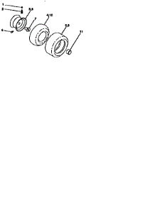 Wheels And Tires parts for Craftsman Front-Engine Lawn Tractor 917258102 from AppliancePartsPros.com