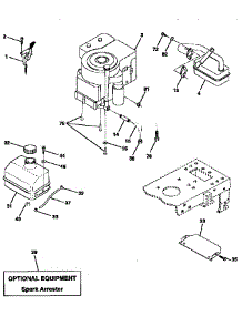 Engine parts for Craftsman Front-Engine Lawn Tractor 917258111 from AppliancePartsPros.com
