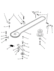 Ground Drive parts for Craftsman Front-Engine Lawn Tractor 917258140 from AppliancePartsPros.com