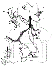 Electrical parts for Craftsman Front-Engine Lawn Tractor 917258160 from AppliancePartsPros.com