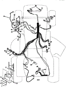 Electrical parts for Craftsman Front-Engine Lawn Tractor 917258170 from AppliancePartsPros.com