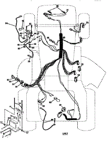 Electrical parts for Craftsman Front-Engine Lawn Tractor 917258260 from AppliancePartsPros.com