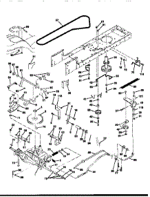 Drive parts for Craftsman Front-Engine Lawn Tractor 917258261 from AppliancePartsPros.com