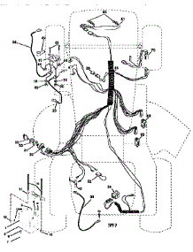 Electrical parts for Craftsman Front-Engine Lawn Tractor 917258271 from AppliancePartsPros.com