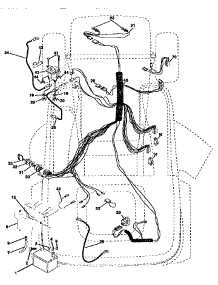 Electrical parts for Craftsman Front-Engine Lawn Tractor 917258450 from AppliancePartsPros.com