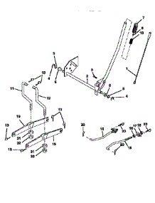 Lift parts for Craftsman Front-Engine Lawn Tractor 917258450 from AppliancePartsPros.com