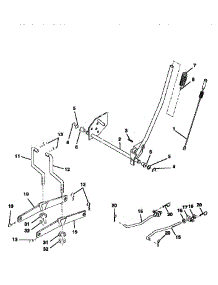Lift parts for Craftsman Front-Engine Lawn Tractor 917258451 from AppliancePartsPros.com