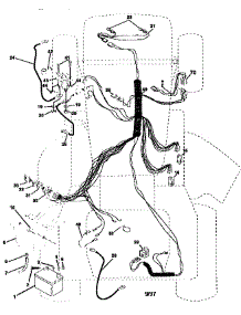 Electrical parts for Craftsman Front-Engine Lawn Tractor 917258452 from AppliancePartsPros.com