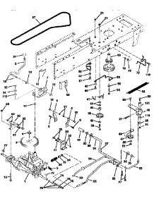 Drive parts for Craftsman Front-Engine Lawn Tractor 917258452 from AppliancePartsPros.com