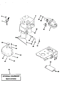 Engine parts for Craftsman Front-Engine Lawn Tractor 917258472 from AppliancePartsPros.com