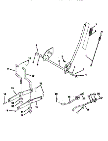 Lift parts for Craftsman Front-Engine Lawn Tractor 917258472 from AppliancePartsPros.com