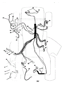 Electrical parts for Craftsman Front-Engine Lawn Tractor 917258473 from AppliancePartsPros.com