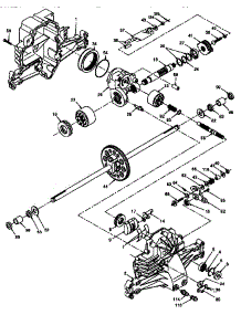 Transaxle 310-0500 (71 / 917) parts for Craftsman Front-Engine Lawn Tractor 917258481 from AppliancePartsPros.com